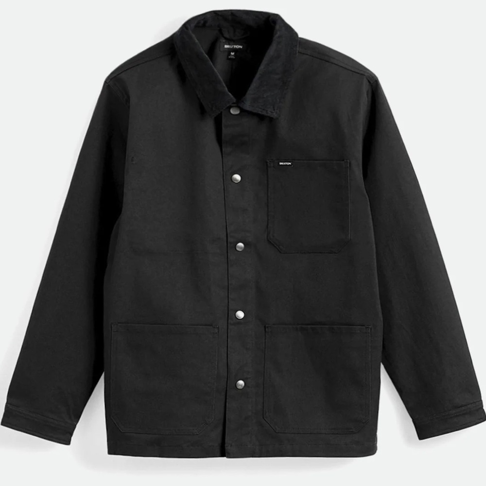 Brixton Jacket Black Survey Coat Crossover Classic Utility